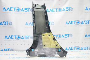 Center pillar trim lower right Lexus CT200h 11-17 black, scratches