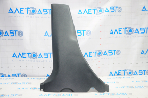 Center pillar trim lower left Lexus CT200h 11-17 black, punctures, scratches