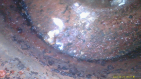 Engine VW Passat b8 16-19 USA 3.6 46k, for spare parts, rusty inside