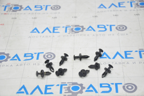 TV Trim Clips 9 pcs Ford Fusion mk5 13-20