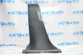 Center pillar trim lower left Lexus RX350 RX450h 10-15 black, scratches
