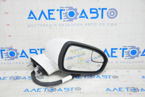 Side mirror right Ford Fusion mk5 13-20 11 pins, turn signal, heated, white