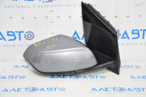 Side mirror right Chevrolet Volt 16- 6 pins, BSM graphite