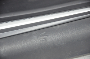 Door trim card rear left Ford Fusion mk5 17-20 titanium, leather black, leather swollen