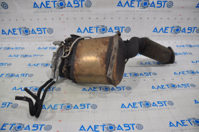 Intake pipe with catalytic converter VW Passat b7 12-14 USA diesel, with exhaust gas sensor