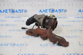 Turbine assembly with manifold and cooling pipes VW Passat b7 12-14 USA diesel 133k