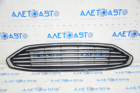 Grill radiator grill assembly with frame Ford Fusion mk5 17-18 chrome, sand