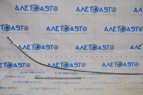 Roof and vent molding right Audi Q5 8R 09-17 chrome, corner peeled off