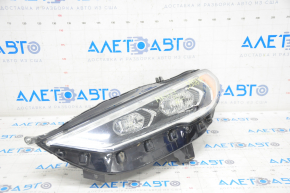 Headlight front left complete Ford Fusion mk5 17-20 LED, with DRL, sand, breakage of the mount