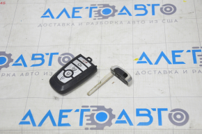 Smart key Ford Fusion mk5 17-20 5 buttons, for autostart, worn