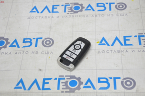 Smart key Ford Fusion mk5 17-20 5 buttons, for autostart, worn