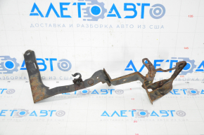 Bracket of the gearbox cooling radiator Toyota Highlander 11-13 hybrid, metal, rusty, broken bolt