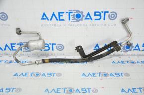 Air conditioner tube condenser-compressor second Toyota Highlander 11-13 hybrid