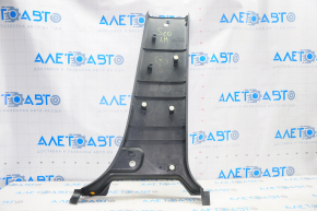 Lower left center pillar trim for Toyota Sequoia 2016, black