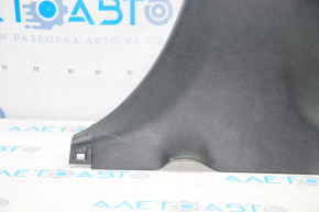 Center pillar trim lower right Toyota Camry v55 15-17 usa black, scratches