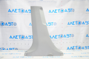 Center pillar trim lower left Toyota Camry v55 15-17 usa gray, scratches