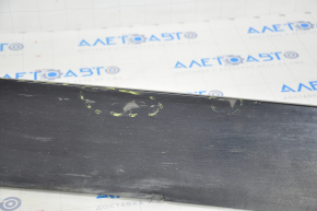 Left threshold Chevrolet Volt 16 - black with gray, dented, scratches, broken fasteners