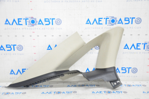 Upper left rear pillar trim Ford Fusion mk5 17-19 grey with black trim, scratches
