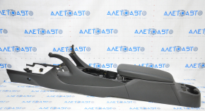 Console center armrest and cup holders Chevrolet Volt 16- black for heated rear row scratches