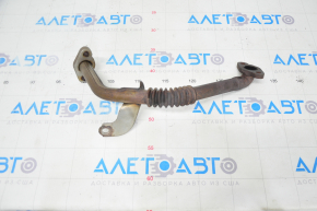 EGR valve pipe Toyota Highlander 11-13 long, broken stud