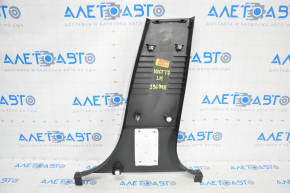 Center pillar trim lower left Chevrolet Volt 16- black worn