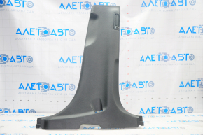 Center pillar trim lower right Hyundai Santa FE Sport 13-18 black, scratches