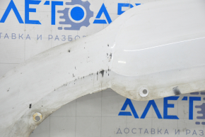 Rear bumper lip Ford Fusion mk5 13-18 for 2 pipes, scratches, pressed