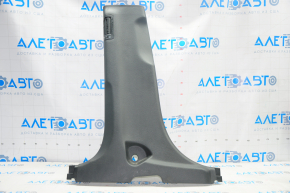 Center pillar trim lower left Hyundai Santa FE Sport 13-18 black, scratches