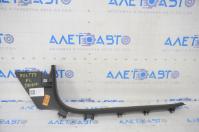 Door sill trim front left Chevrolet Volt 16- black, scratches