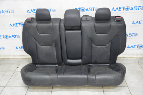 Rear row of seats 2 row Ford Fusion mk5 17-20 titanium, leather black, chemically treated