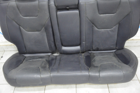 Rear row of seats 2 row Ford Fusion mk5 17-20 titanium, leather black, chemically treated