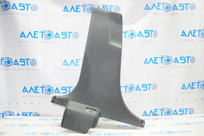 Center pillar trim lower left Kia Optima 11-15 black, scratches