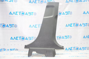 Center pillar trim lower right Hyundai Sonata 11-14 brown, scratches
