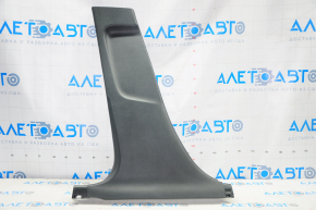 Center pillar trim lower left Mazda 3 14-18 BM black, scratches