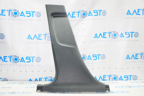 Center pillar trim lower left Mazda 3 14-18 BM black, scratches