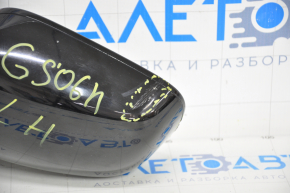 Left side mirror Lexus GS300 GS350 GS430 GS450h 06-07 14 pins, heated, auto-folding, black, break in housing, scratch