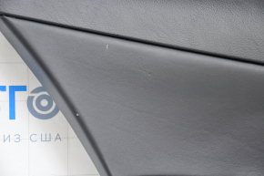 Door trim card rear left Lexus GS300 GS350 GS430 GS450h 06-06 black, mahogany leather tears, break, broken fastener