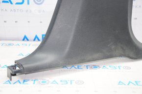 Center pillar trim lower right Honda Accord 13-17 black, scratches