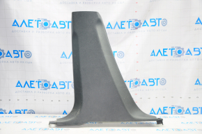 Center pillar trim lower left Honda Accord 13-17 black, scratches