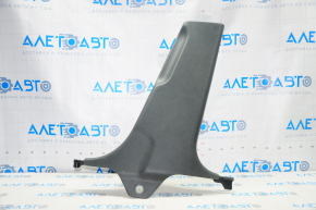 Center pillar trim lower right Honda Civic X FC 16-21 4d black, rubbed