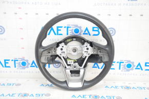 Naked steering wheel Subaru Forester 19-23 SK leather black, with pads
