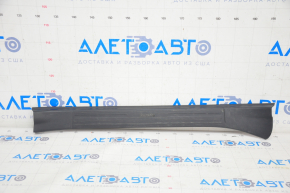 Door sill trim front left Subaru Forester 19-24 SK black, worn