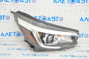 Headlight front right Subaru Forester 19-20 SK bare LED, without DRL, sand, broken mount