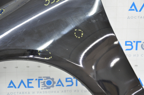 Front left wing Lexus GS300 GS350 GS430 GS450h 06-11 black 212 dent, bumps, painted