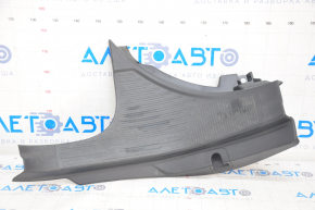 Door sill trim rear left Subaru Forester 19-24 SK black, worn