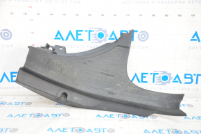 Door sill trim rear right Subaru Forester 19-24 SK black, worn