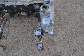 Front left quarter Toyota Highlander 08-13 on the body, silver, rusty