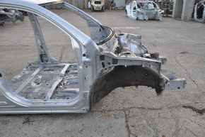 Front right quarter Toyota Highlander 08-13 on the body, silver, rusty
