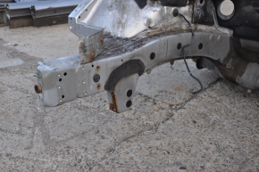 Front right quarter Toyota Highlander 08-13 on the body, silver, rusty