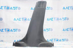 Center pillar trim lower right Nissan Maxima A36 16-23 black, scratches